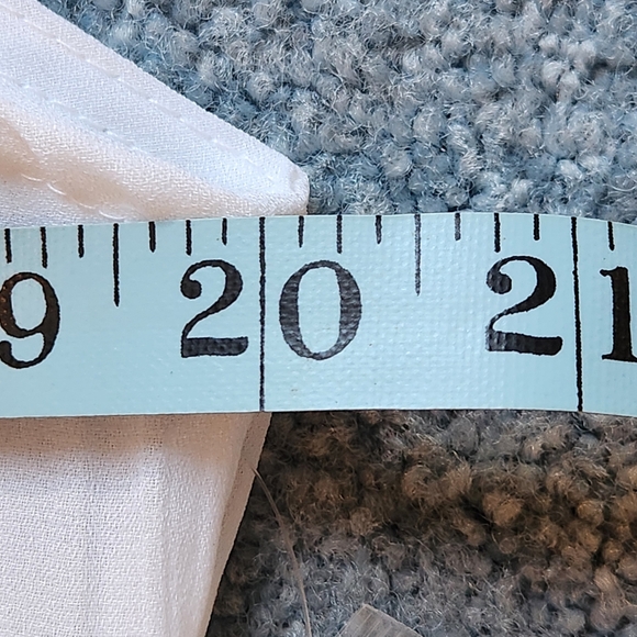 NWT Style&Co sleeveless sheer blouse Size 16P Color white - Picture 6 of 11